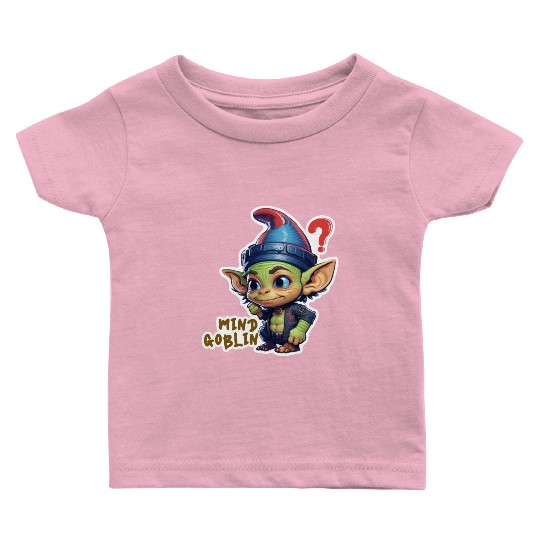 Funny Green Goblin Monster - Mind Goblin Deez Nuts Baby T Shirts