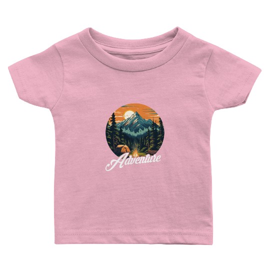 Forest nature trekking adventure Baby T Shirts