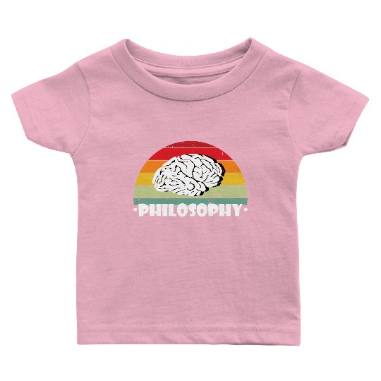 Philosophy Use Your Brain Baby T Shirts