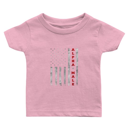 Patriotic American US Flag Baby T Shirts