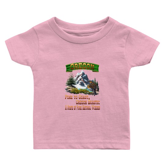 Oregon Boasts Baby T Shirts