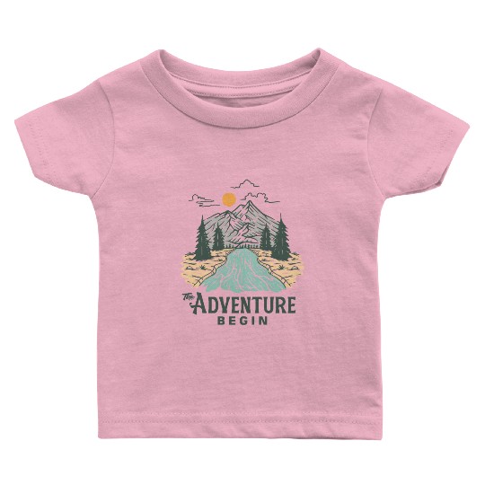 The Adventure Begin Baby T Shirts