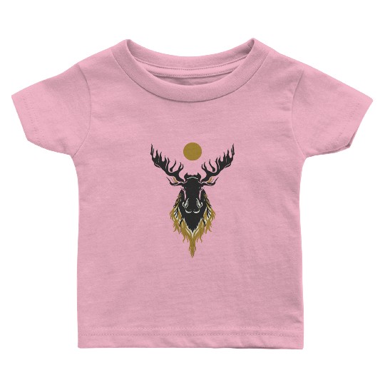 Moose Design Baby T Shirts