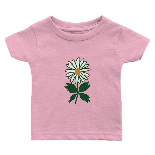 Daisy Vector 3 Colors Baby T Shirts