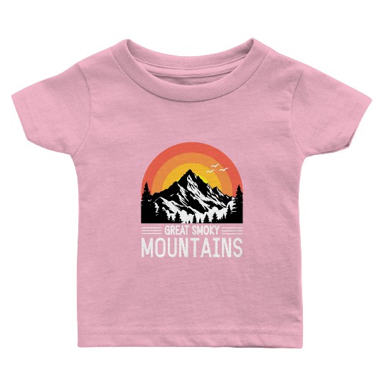 Great Smoky mountain Baby T Shirts