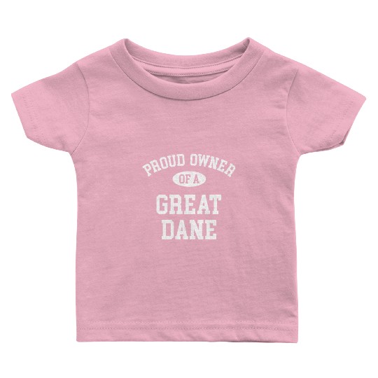 Dog Who Love Their Great Dane Baby T Shirts