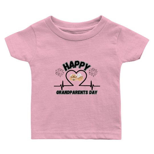Happy Grandparents Day Baby T Shirts