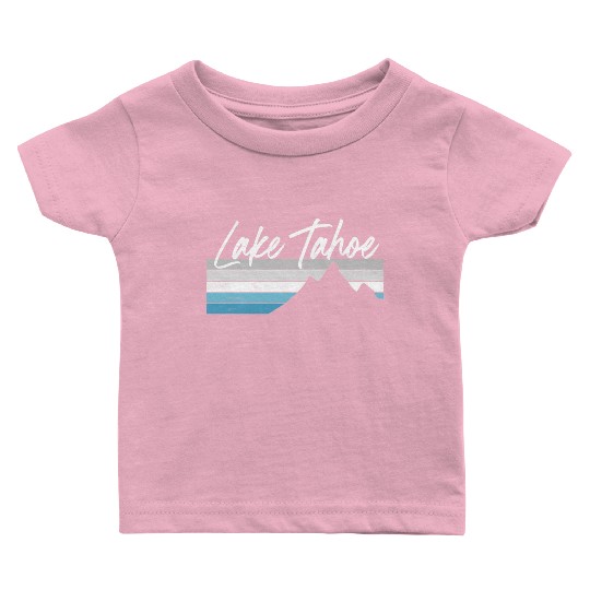 Lake Tahoe Nevada California Mountain Skiing Py Baby T Shirts