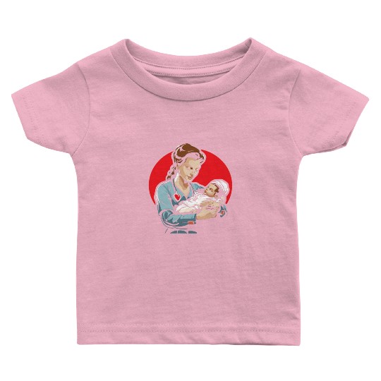 Registered Nurse Medical Medicine Neonatal Nurse Baby T Shirts