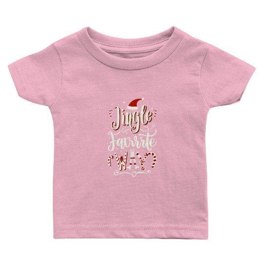 Winter Wonderland: Icy Snow, North Pole, Rejoice Baby T Shirts