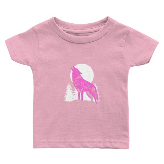 Mountain Wolf Furry Owner Gift Baby T Shirts