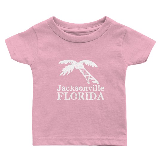 Jacksonville Florida Palm Tree Souvenirs Gifts Baby T Shirts
