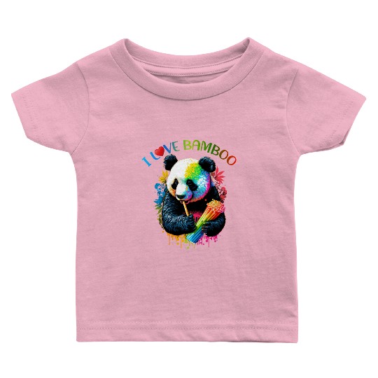 I Love Bamboo Baby T Shirts