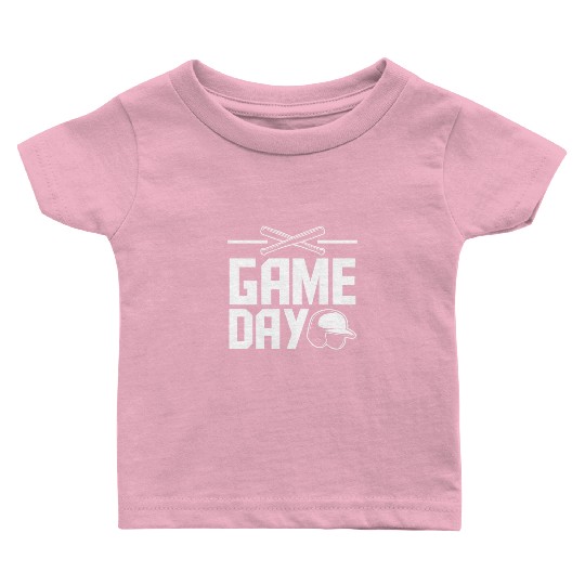 Game Day Funny Baseball Gift Baby T Shirts