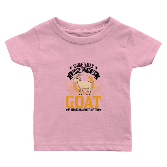 Goat Gift Host Baby T Shirts