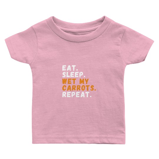 Funny Garden Humor Carrot Plant Garden Baby T Shirts