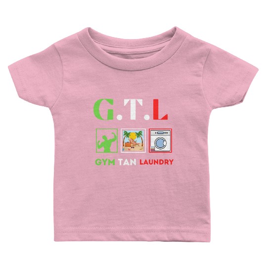 Design sans titre 6 Gym Tan Laundry GTL New Jersey Baby T Shirts