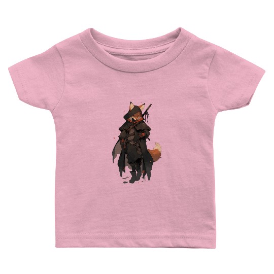 Dexterious Fox Rogue Baby T Shirts