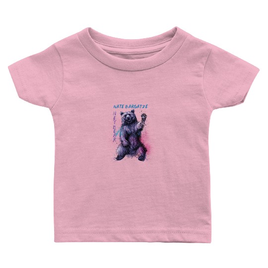 Hey Bear Painting Baby T Shirts