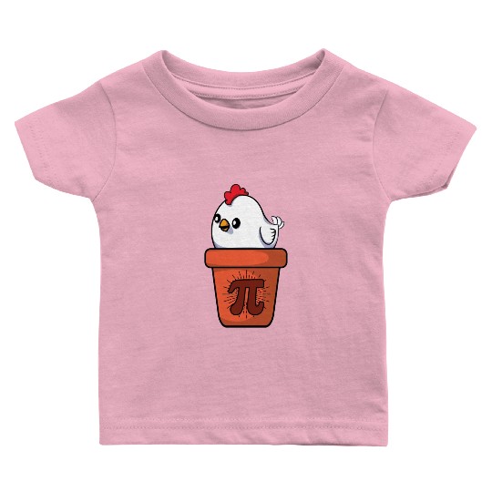 Chicken Pot Pie Pi Day Math Equations Baby T Shirts
