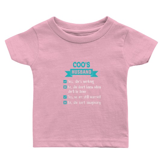 COO's Husband Checklist Awesome Gift Baby T Shirts