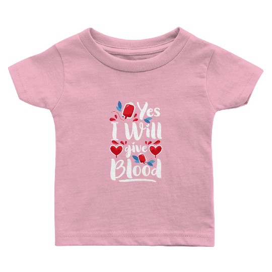 Blood Donations Thank You Savior Needle Baby T Shirts