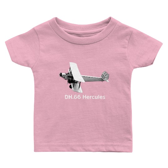 DH66 Hercules Aircraft Baby T Shirts