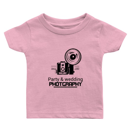 Party & wedding photography Baby T Shirts