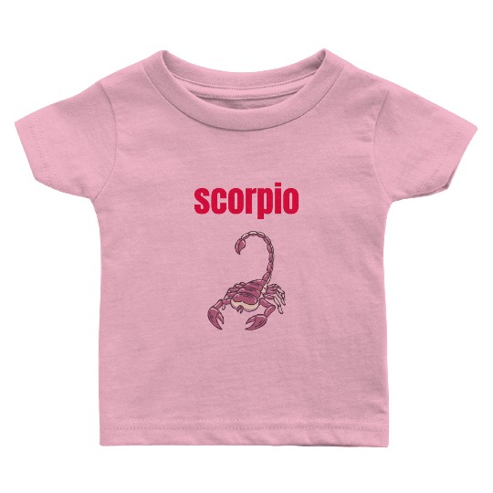 Scorpio Zodiac Sign, Astrology, Horoscope Baby T Shirts
