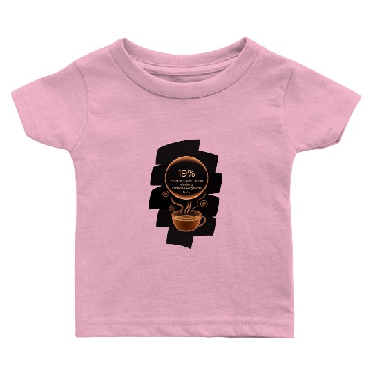 Caffeine charging - caffeine saving mode Baby T Shirts