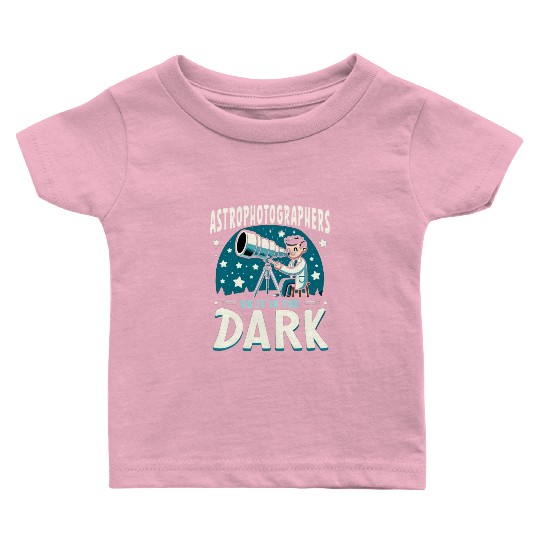 Astrophotography Astronomy Space Camera Star Watch Baby T Shirts