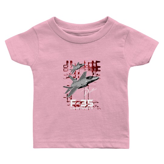 Lockheed Martin F-35 Lightning II Baby T Shirts