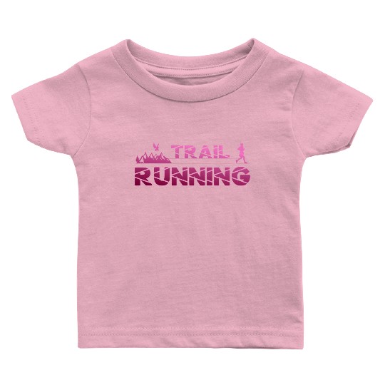 Trail Running Eagle Mountains Forest Shoes Pink. Baby T Shirts