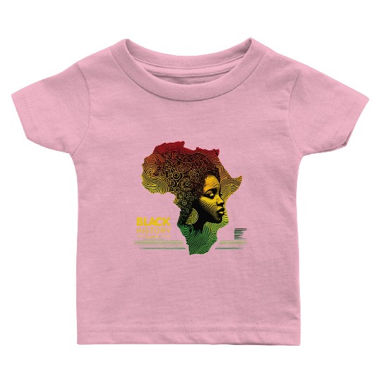 Black History Month - Shades of Legacy Baby T Shirts