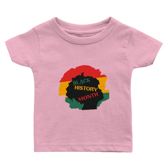 Black history month. African American woman Baby T Shirts