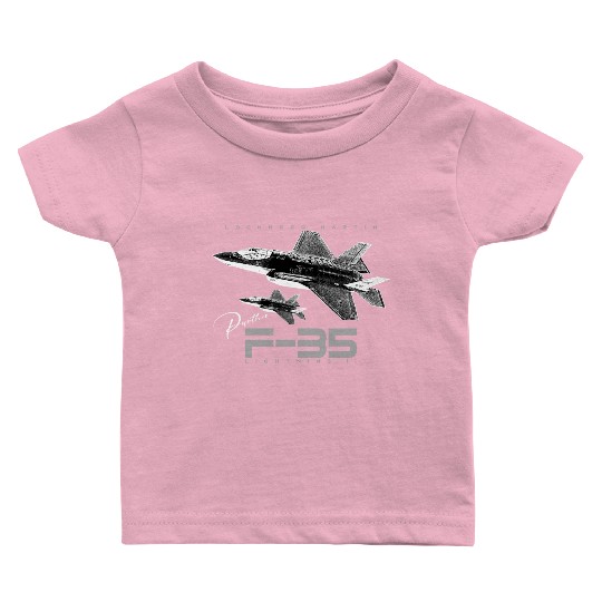 Lockheed Martin F-35 Lightning II Baby T Shirts