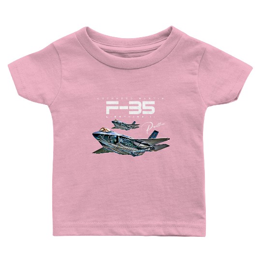 Lockheed Martin F-35 Lightning II Baby T Shirts