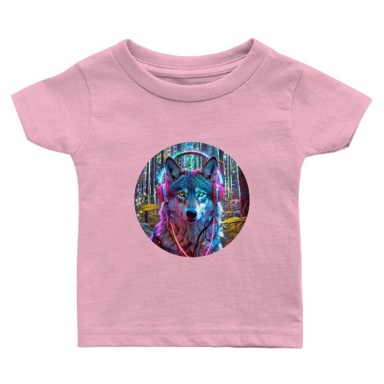 Electric Wilderness Glow 3 Baby T Shirts