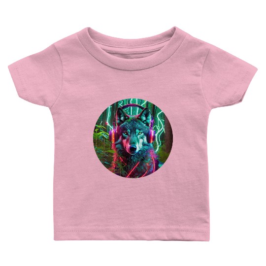 Electric Wilderness Glow 1 Baby T Shirts
