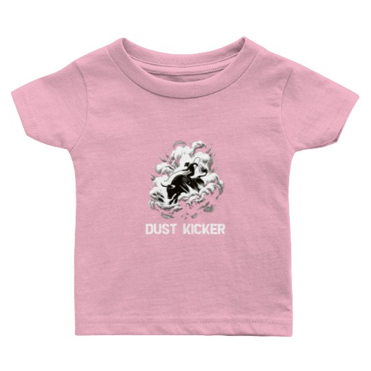 Rodeo Bull Riding Livestock Show Farmer Cattle Baby T Shirts