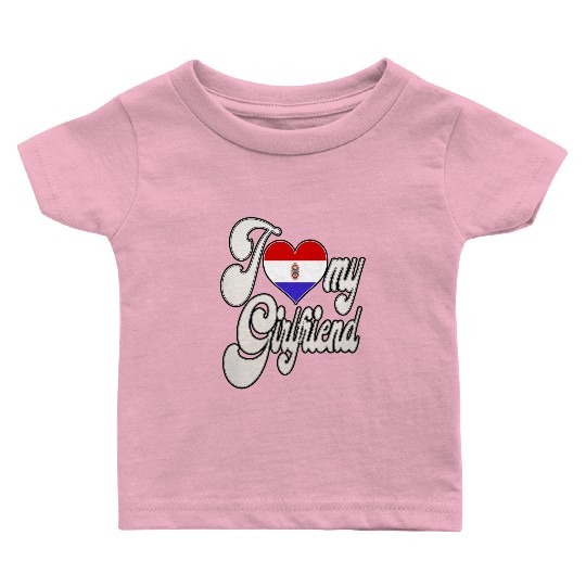 ParaguayI Love My Paraguayan Girlfriend Baby T Shirts