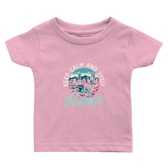 Nagoya Japan Country Travel Vacation I Love Nagoya Baby T Shirts