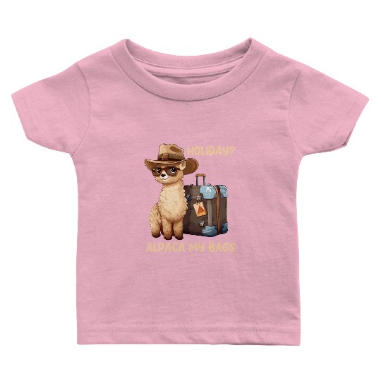 Holiday? Alpaca My Bags Baby T Shirts