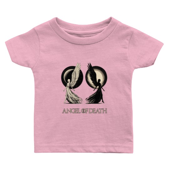 Angel of Death - Sun And Moon Mystical Artwork Baby T Shirts