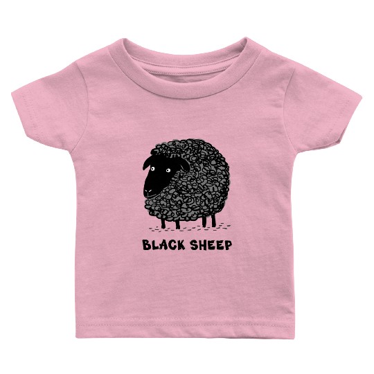Black Sheep Baby T Shirts