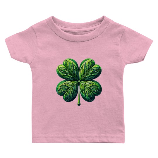 Four Leaf Clover Baby T Shirts