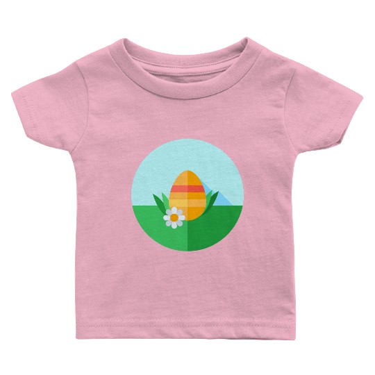 Easter Egg Baby T Shirts