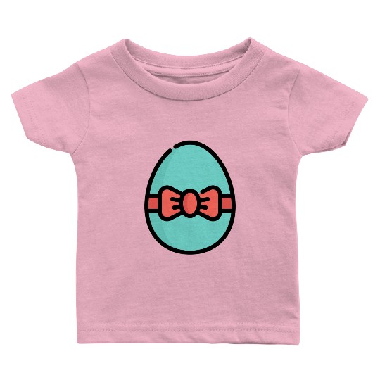 Colorful Easter Egg Baby T Shirts