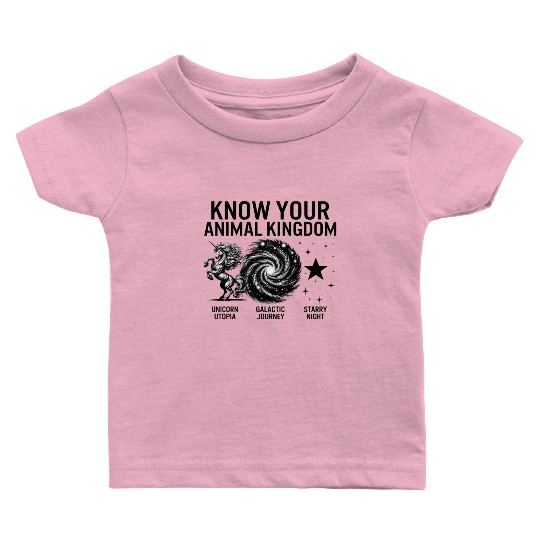 Magical Baby T Shirts, Know Your Animal Kingdom Unicorn