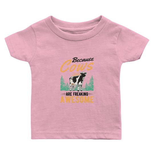 Cow Cattle Breeder Farmer Cows Baby T Shirts